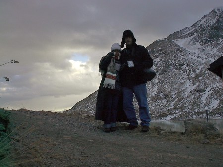 St. Moritz, Bernini Pass at the top of the Alps