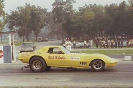 Drag racing in 1970 with Mike Gordon and John 