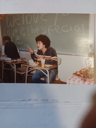 About 1987 at Evans adult school 
