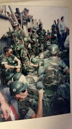 Hitting  beach Gulf War 1990