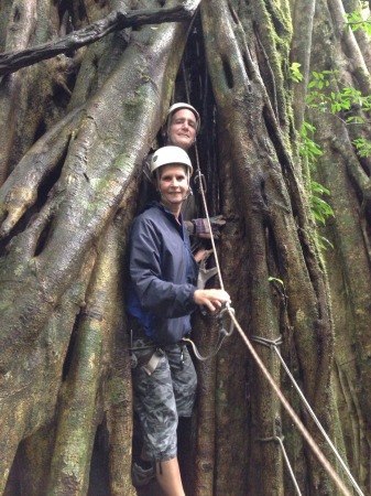 Hubby and I in Costa Rica