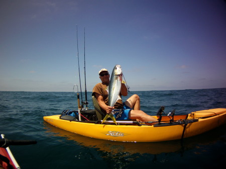 Kayak Fishing in La Jolla ca