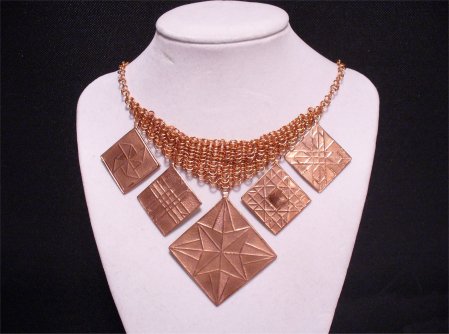 Quilt Maille Necklace