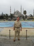 Blue Mosque and Me in Istanbul