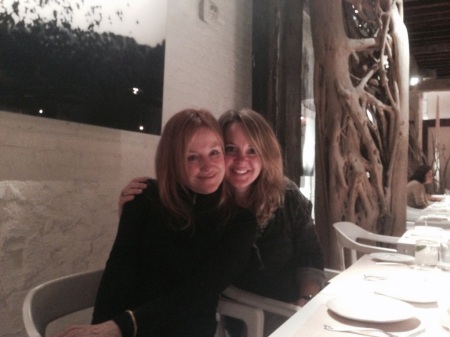 Fab NYC lunch with my daughter Jennie