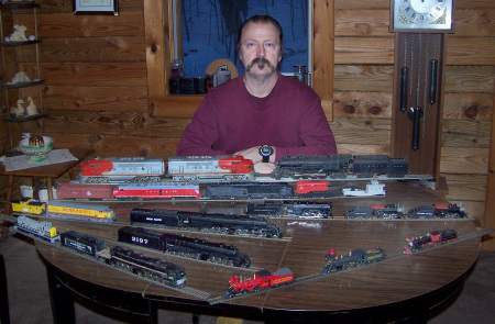 My Scale Train Locomotives and Myself