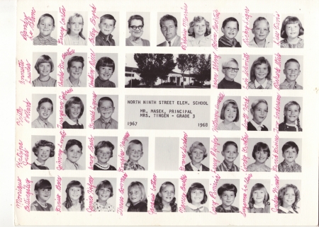 Glen Philler's album, 3rd Grade 1967-1968