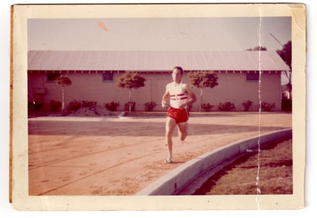 Mile run vs. Jordan HS, 1963