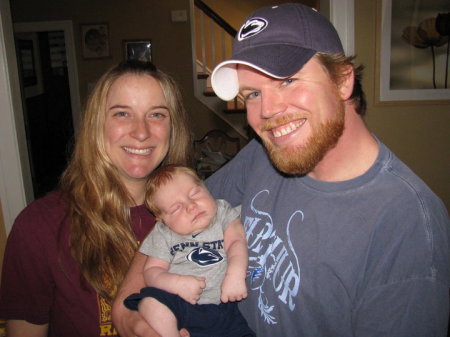 Grandson Luke with Mom and Dad(Ty and Jennie Ainley)