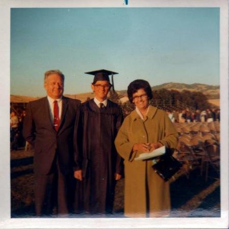 Mike Gackowski Graduation day 1971