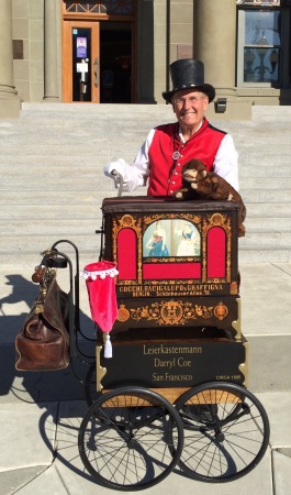 120 year old Barrel Organ.