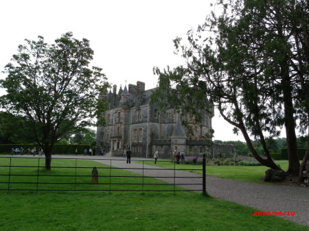 Blarney Castle grounds manor house