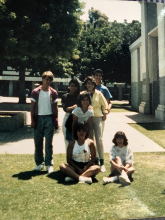 Friends “last day at Fairfax High 1989”