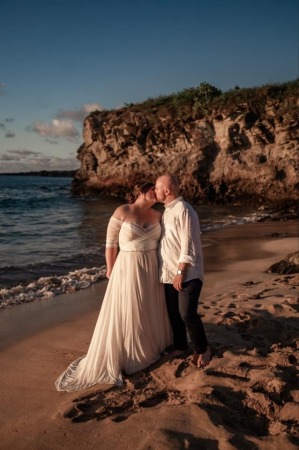 My daughter Emily married in Hawaii