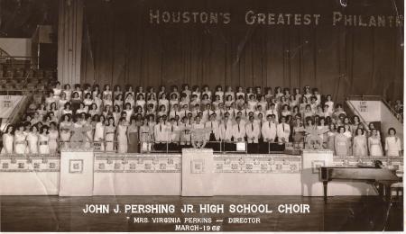 Arthur Jackson's album, Pershing Junior High School