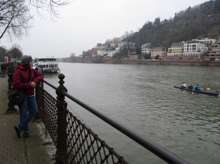 The Rhine in Heidelberg, Germany