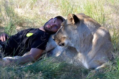 Val with his Lioness Sirga