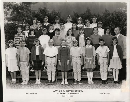 Mr. Harter's 5-6th grade class 1965