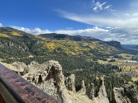 Fall color, southern Colorado