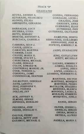 8th grade graduation 1983