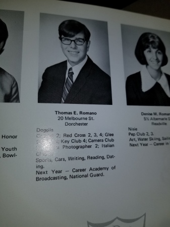 Thomas Romano's Classmates profile album