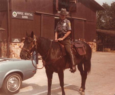 Rangering in Greensfelder County Park, 1981