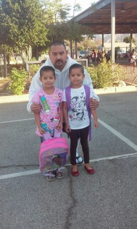 MY LOVE FERNANDO AND MY TWIN GRANDDAUGHTERS PRICILLA AND DESIREE