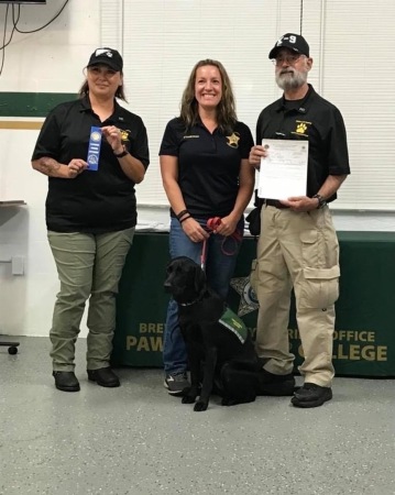 Jetty and Erica at Paw College