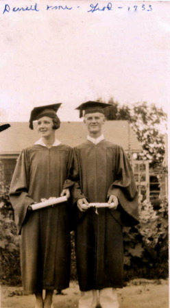 SHS 1933 graduation