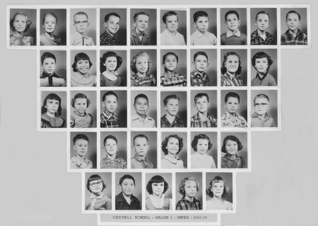 1954-1955 Third Grade