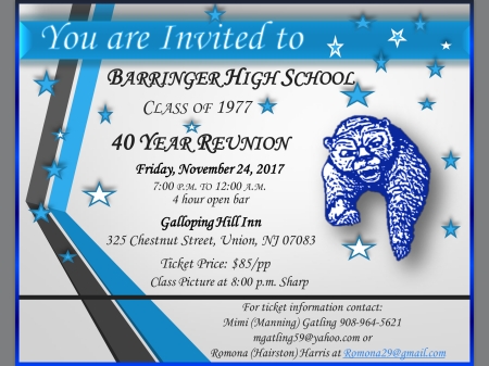 Lisa Jones' album, Barringer High School Reunion