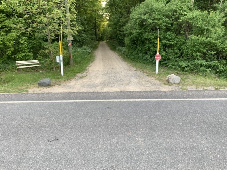 My 1/4 mile long driveway