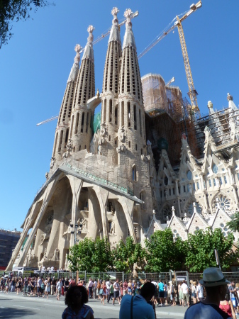 Sagrada Familia Basilica in Barcelona