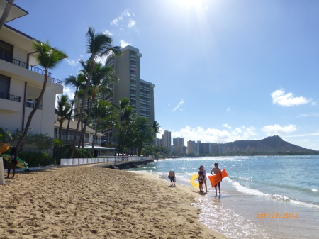BEACH IN FRONT OF OUTRIGGER EAST