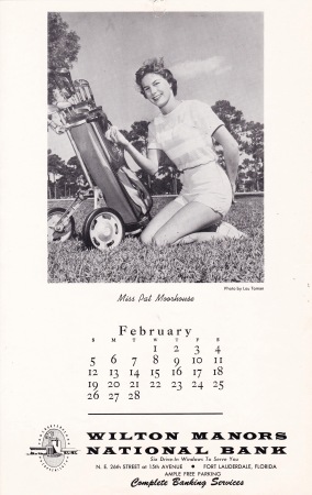 1961 Jr. Civilan Club Calendar