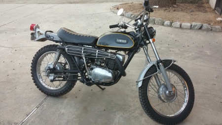 1970 Yamaha 360 Enduro