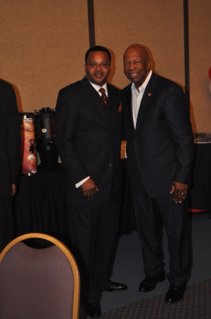 Me & cousin " Honerable Congressman Elijah Cummings