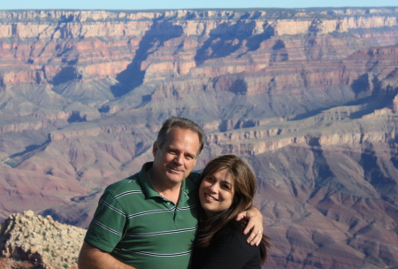 Grand Canyon May 2010 wife Alicia and myself