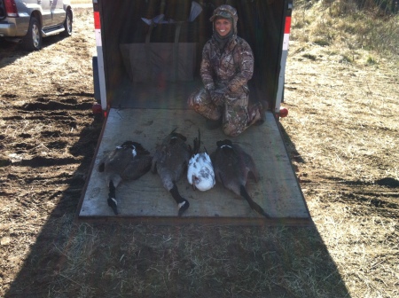 First Goose Hunt!  1/19/2013