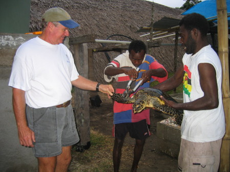 Capturing & tag endangered turtles