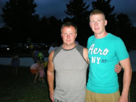 Brother Darren Hench and Nephew Camron weyer