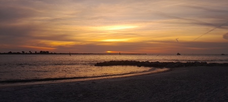 Clearwater Beach  sunset