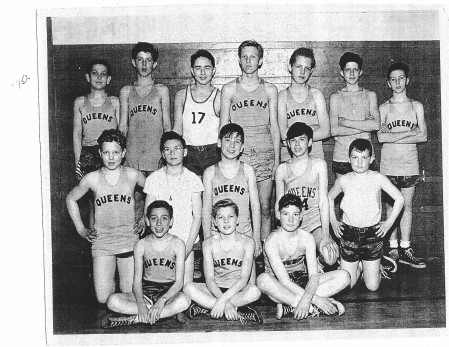 QofA 8th Grade Basketball Team 1951-52