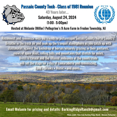 Passaic County Technical-Vocational High School Reunion
