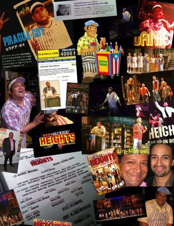 A collage of "In The Heights".