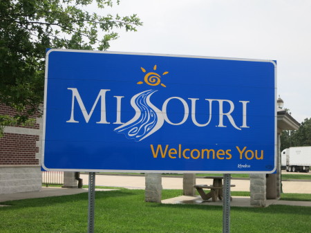 Welcome to MO at the state line..