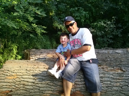Me and my youngest son