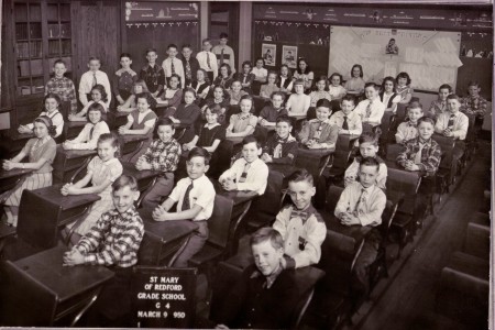 St. Mary's of Redford. Grade 4. 1950.