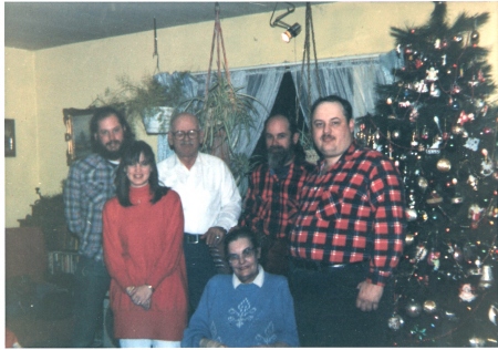 Family Christmas 1986 Woodbridge,Va.