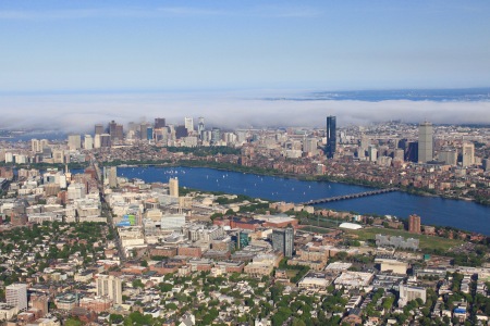 Boston's Approaching Fog